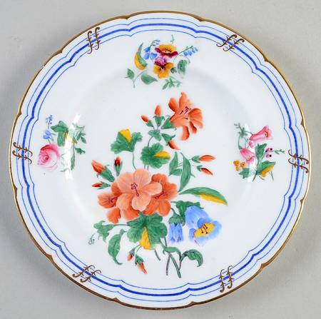 Old Coalport (Gold Trim) Salad Plate