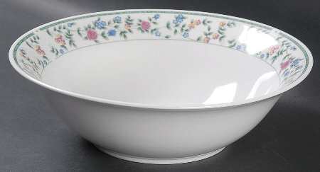 Diane (Stoneware, No Trim) 9" Round Vegetable Bowl