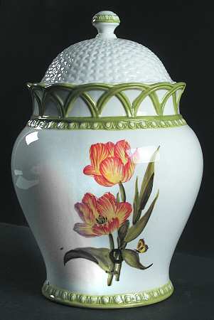 Hampton Garden Cookie Jar & Lid
