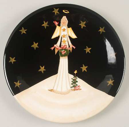 Midnight Angel Dessert/Pie Plate