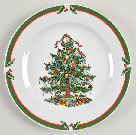 Candleglow & Holly Salad Plate