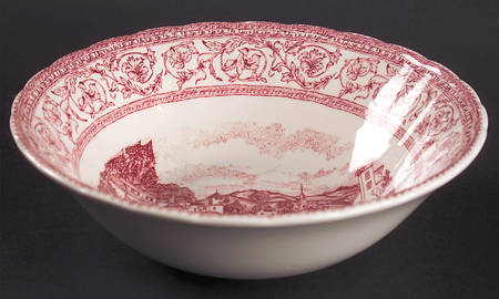 Mainville Rose Soup/Cereal Bowl