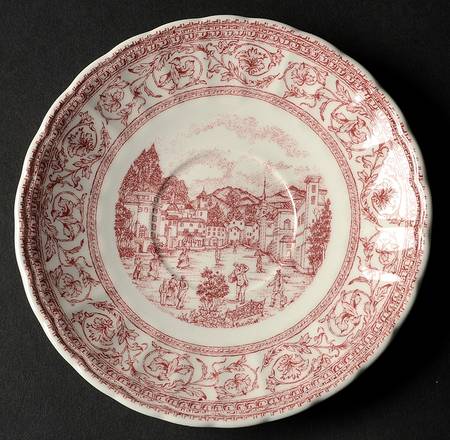 Mainville Rose Saucer