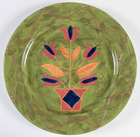 Country Quilts Service Plate (Charger)
