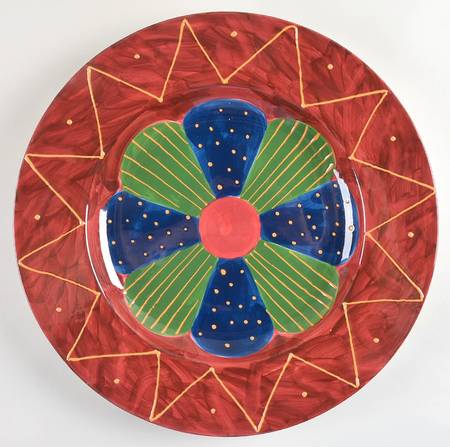 Country Quilts 16" Chop Plate (Round Platter)