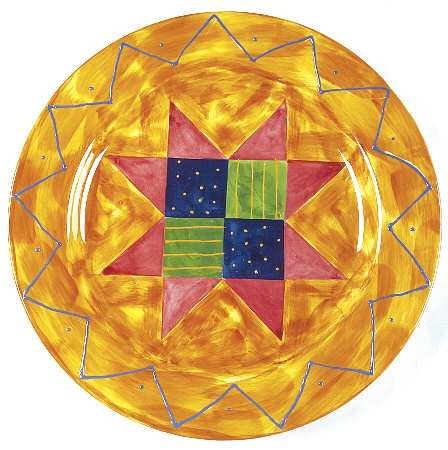 Country Quilts Dinner Plate