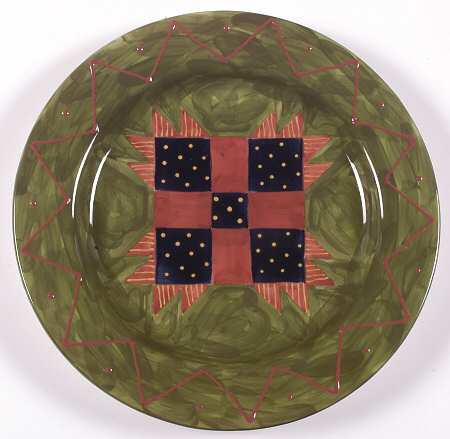 Country Quilts Dinner Plate