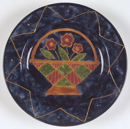 Country Quilts Salad/Dessert Plate