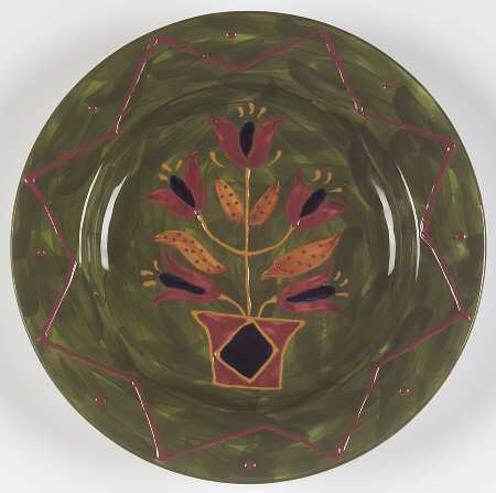 Country Quilts Salad/Dessert Plate