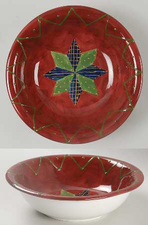 Country Quilts 8" Soup/Pasta Bowl