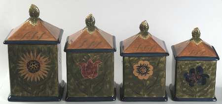 Savannah (4 Piece) Canister Set (Box Set)