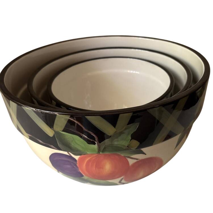 Fruit Arbor (3 Piece) Mixing Bowl Set