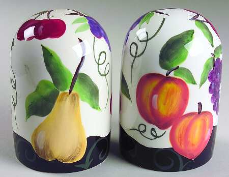 Fruit Arbor Stove Top Salt & Pepper Set