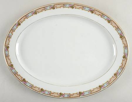 2457 15" Oval Serving Platter