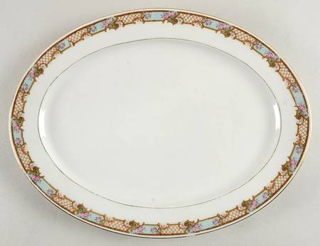2457 12" Oval Serving Platter