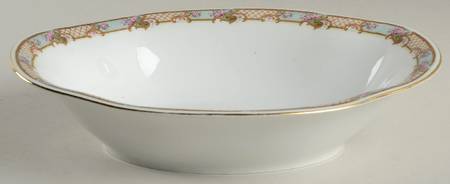 2457 9" Oval Vegetable Bowl