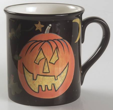 Ghost and Pumpkin (Pumpkin) Mug