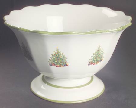 Holiday Celebrations (Green Trim) Centerpiece