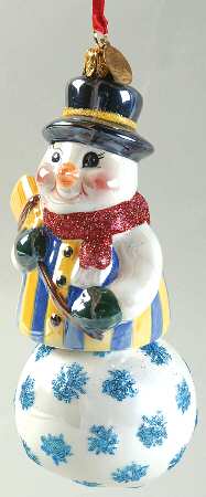 Holiday Celebrations (Green Trim) Ornament