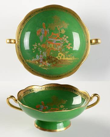 Vert Royale (Pagoda) by Carlton Ware (England)