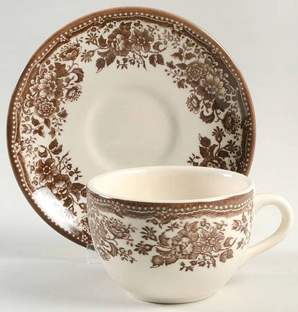 CYQ1 Flat Cup & Saucer Set