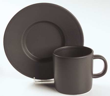 Flat Cup & Saucer Set