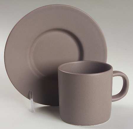 Earth Flat Cup & Saucer Set