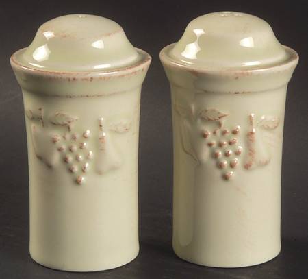 Madeira Harvest (Sage Green) Salt & Pepper Set