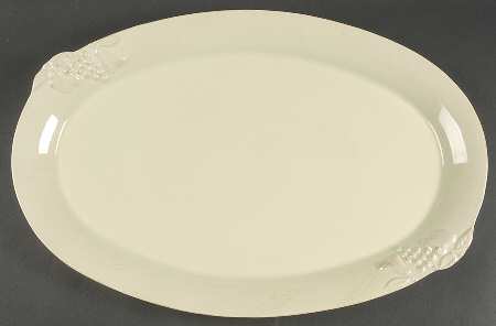 Madeira Harvest (Sage Green) 21" Oval Serving Platter