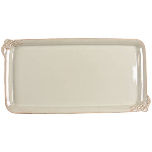 Madeira Harvest (Vanilla Creme) 15" Rectangular Tray by Casafina