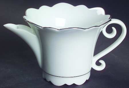 Samoa Platinum (Platinum Trim and Verge) Creamer