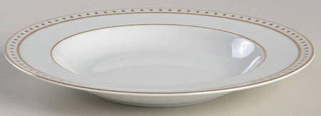 Babylone Ivory Rim Soup Bowl