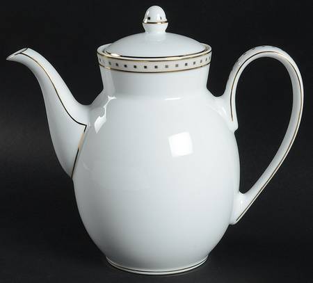 Babylone Ivory Coffee Pot & Lid