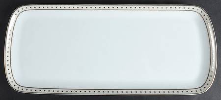 Babylone Ivory Oblong Cake Plate