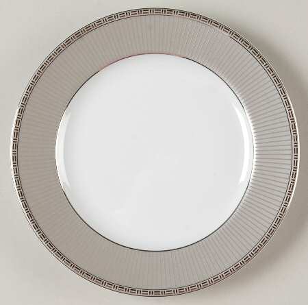 Metropolis Grey (Metallic) Bread & Butter Plate