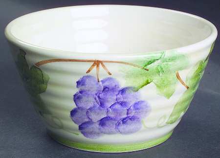 Grapes Coupe Soup Bowl