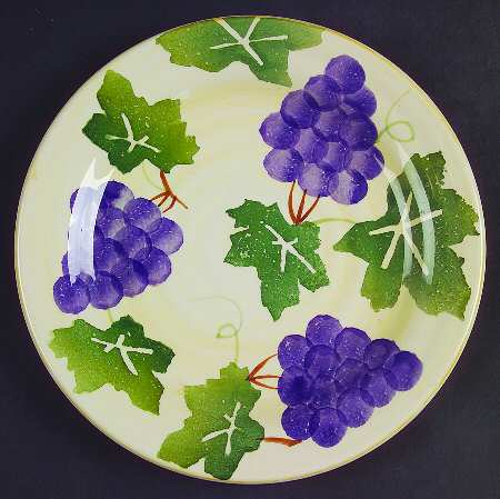 Grapes Salad Plate