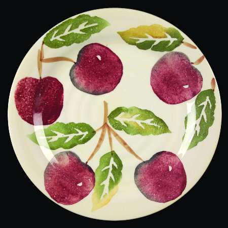 Cherries Salad Plate
