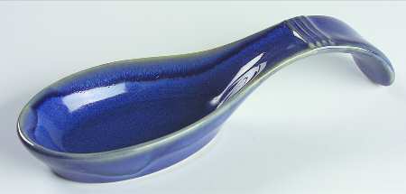 Corona Sapphire Spoon Rest/Holder (Holds 1 Spoon)