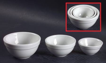 Cafeware Stacking Bowls-(Set of 3)