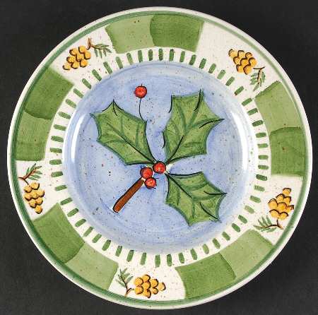 Hollyberry Salad Plate
