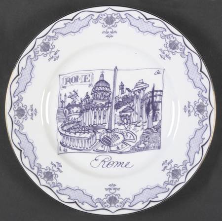 Carteles Postales Salad Plate