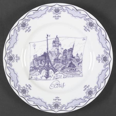 Carteles Postales Salad Plate
