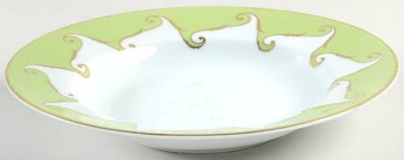 Follement (Gold Trim) Rim Soup Bowl
