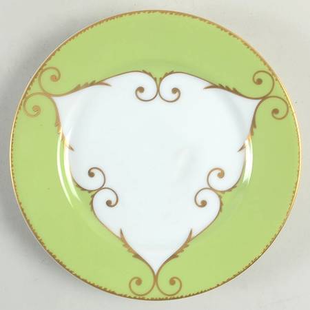Follement (Gold Trim) Bread & Butter Plate