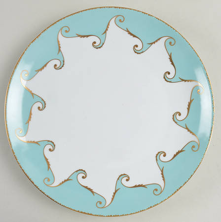 Follement (Gold Trim) Chop Plate (Round Platter)