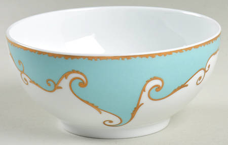 Follement (Gold Trim) 5" All Purpose Bowl