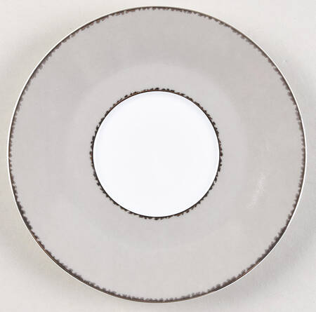 Follement (Gold Trim) Saucer for Flat Demitasse Cup