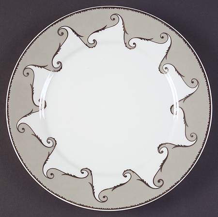 Follement (Gold Trim) Salad Plate