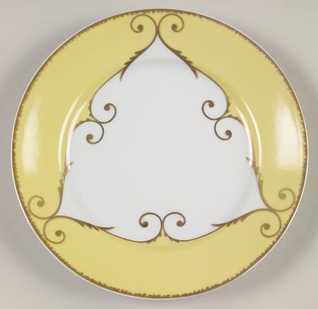 Follement (Gold Trim) Bread & Butter Plate